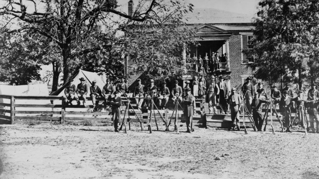 Appomattox Court House Union soldiers