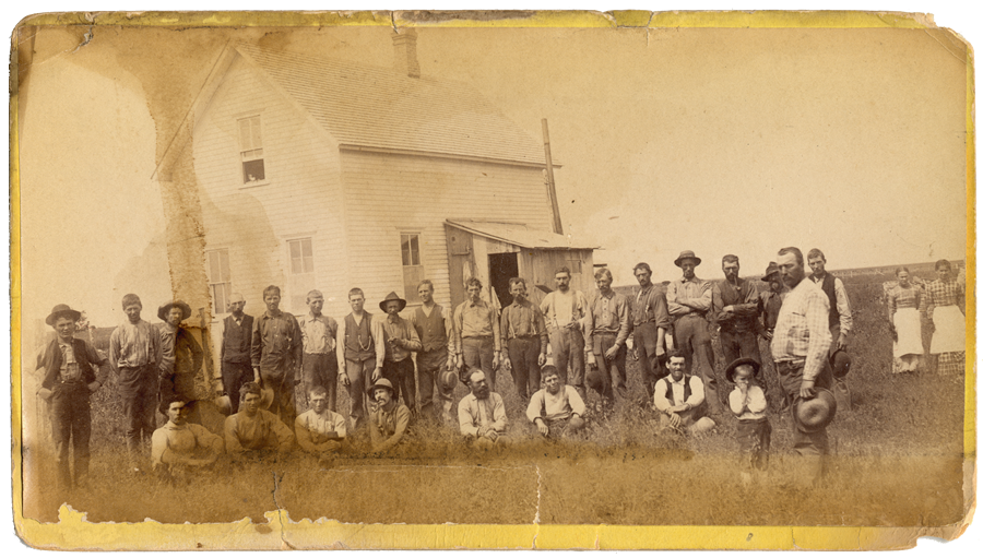 Dalrymple Farm workers ca. 1870
