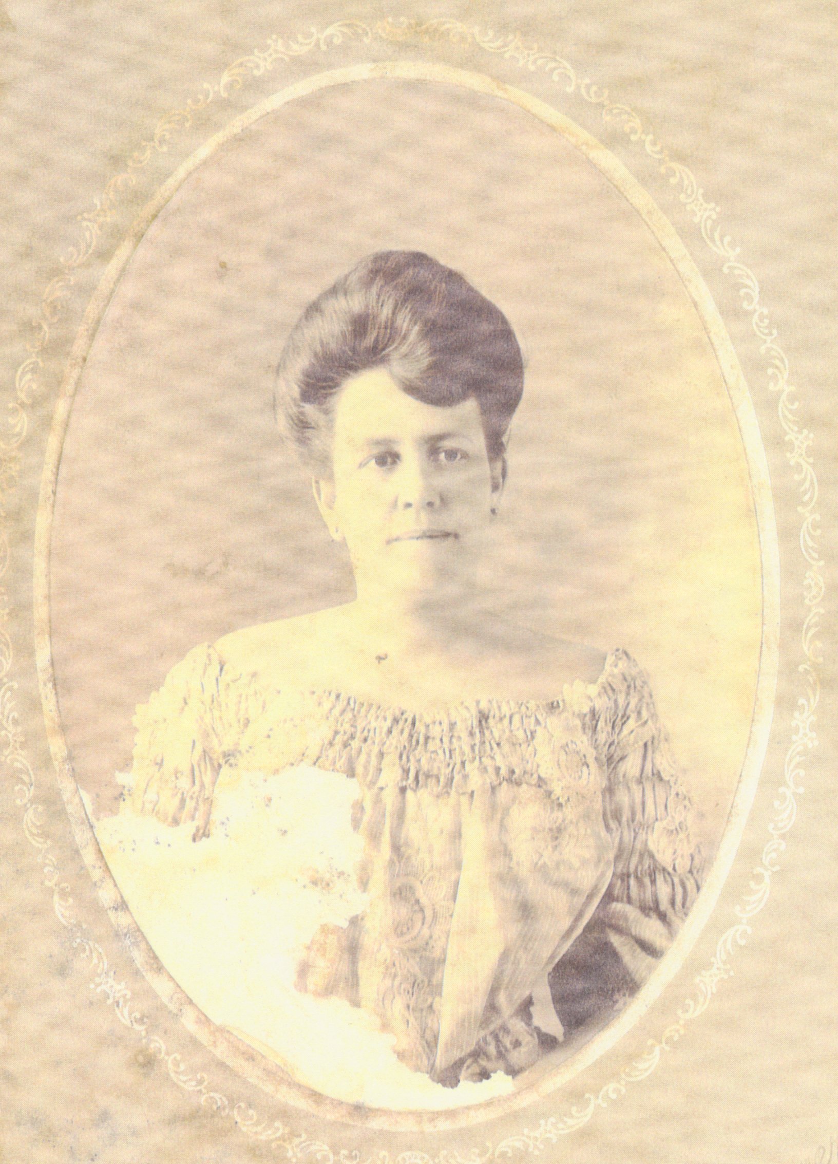 Francisca (Luján) Le Breton (1876-1966), daughter of José Mauro Luján