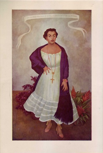 Portrait of  Enriqueta Goldbaum de Dávila (~1900-?) by Diego Rivera