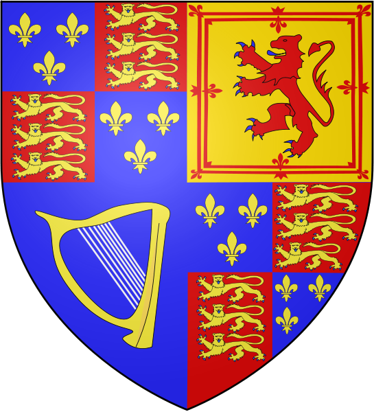 Coat of Arms of England, 1603