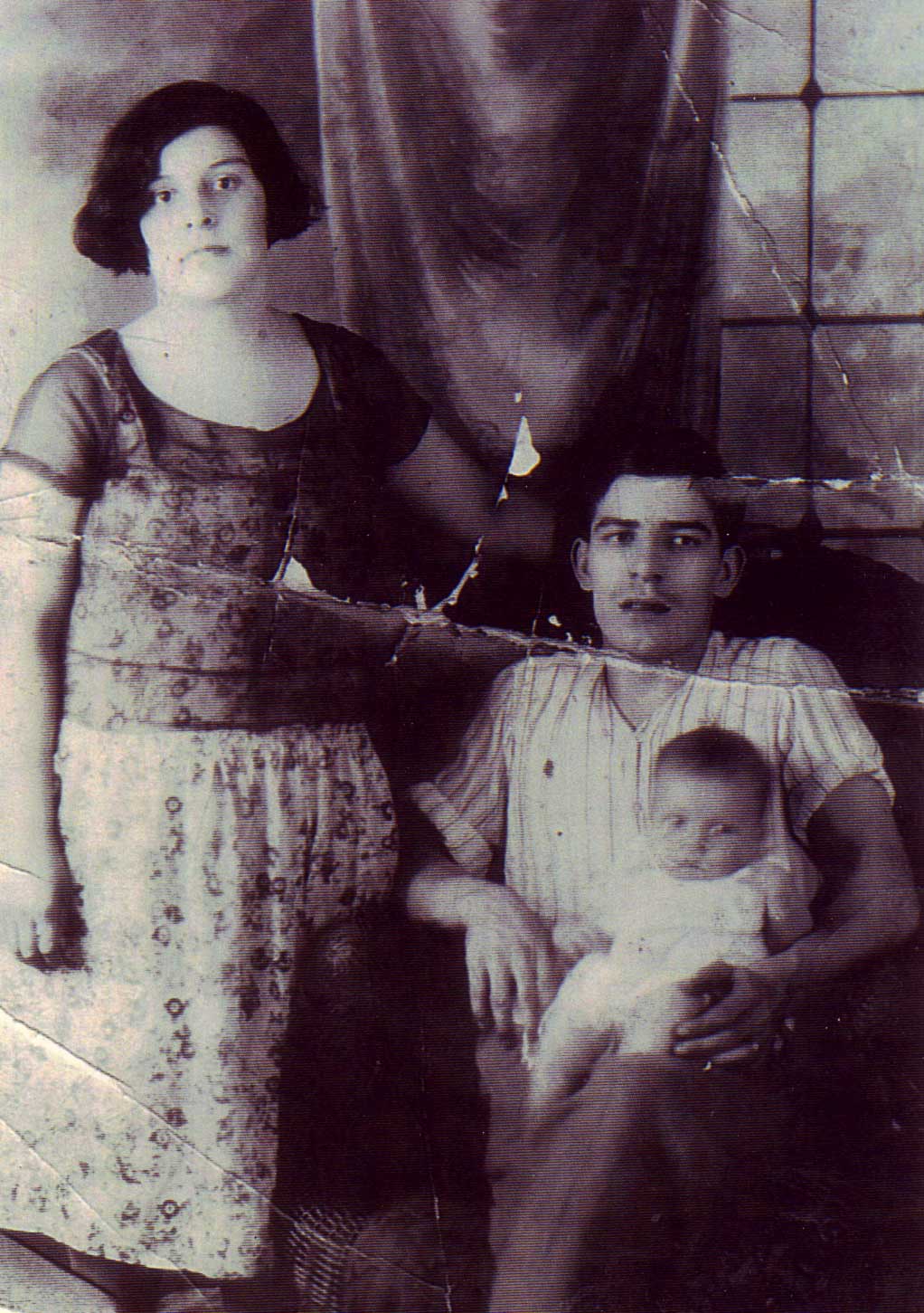 Consuelo (Chavez) and Peter Stoltz with son Peter Jr.