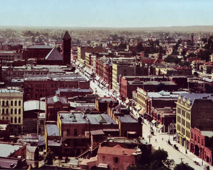 Los Angeles, 1900 (original color)