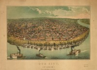 View of St. Louis, 1849