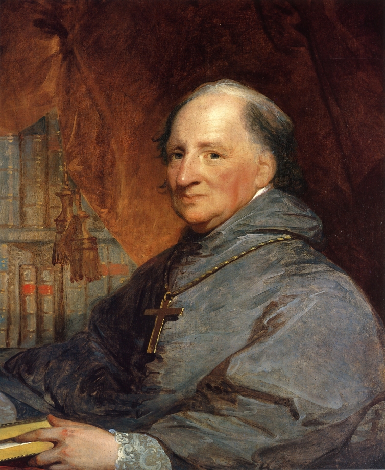 Portrait of Archbishop John Carroll by Gilbert Stuart