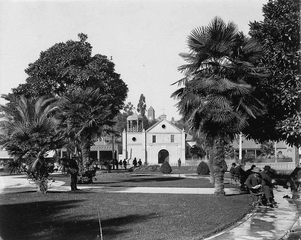 Plaza, Los Angeles, ca. 1900