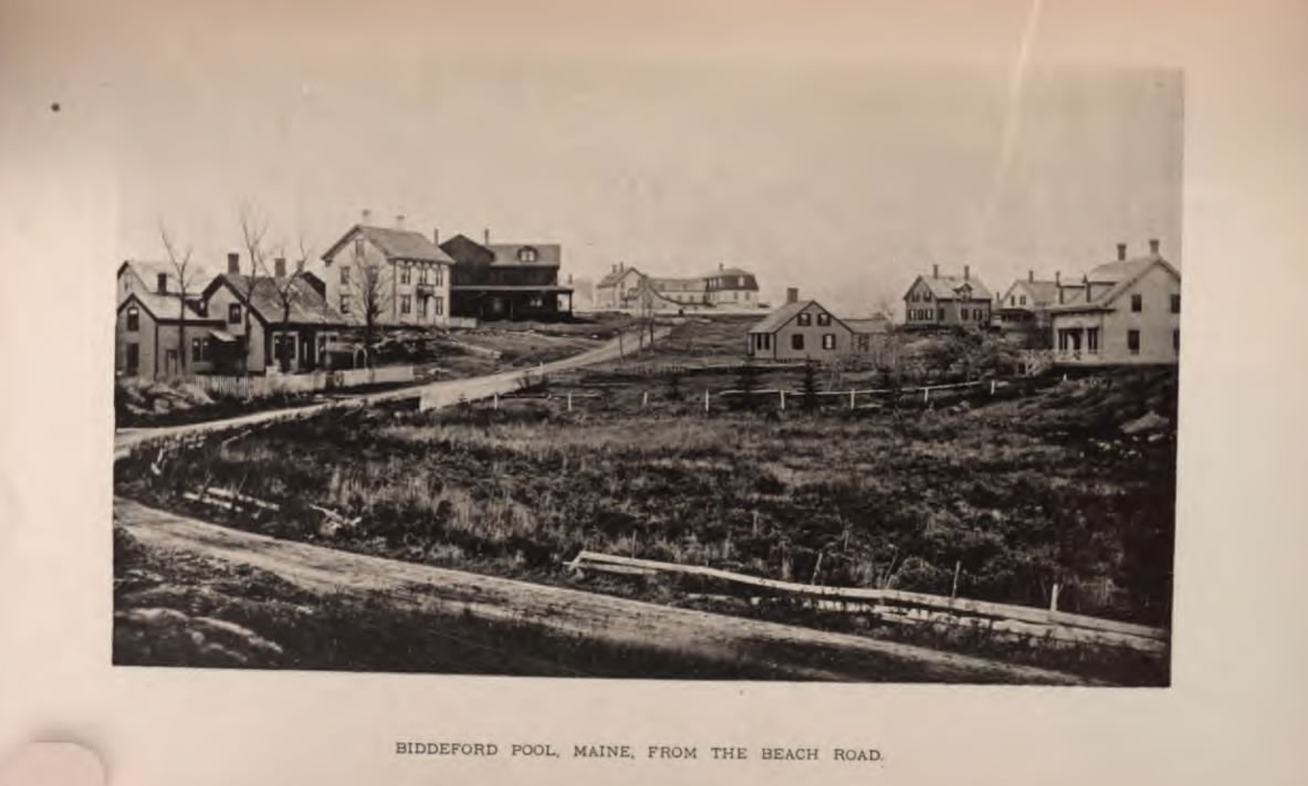 Biddeford Pool ca. 1887, from a book by John W. Smith, Gleanings from the Sea