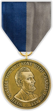 The Civil War Campaign Medal is considered the first campaign service medal of the United States military. The decoration was awarded to members of the United States military and Confederate military who had served in the American Civil War between 1861 and 1865. The medal was first authorized in 1905 for the fortieth anniversary of the Civil War's conclusion.