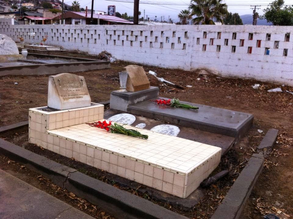Graves of Victor Federico Goldbaum and María Trinidad García de Goldbaum